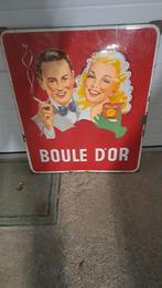 Plaque emaillee boule d or, Enlèvement