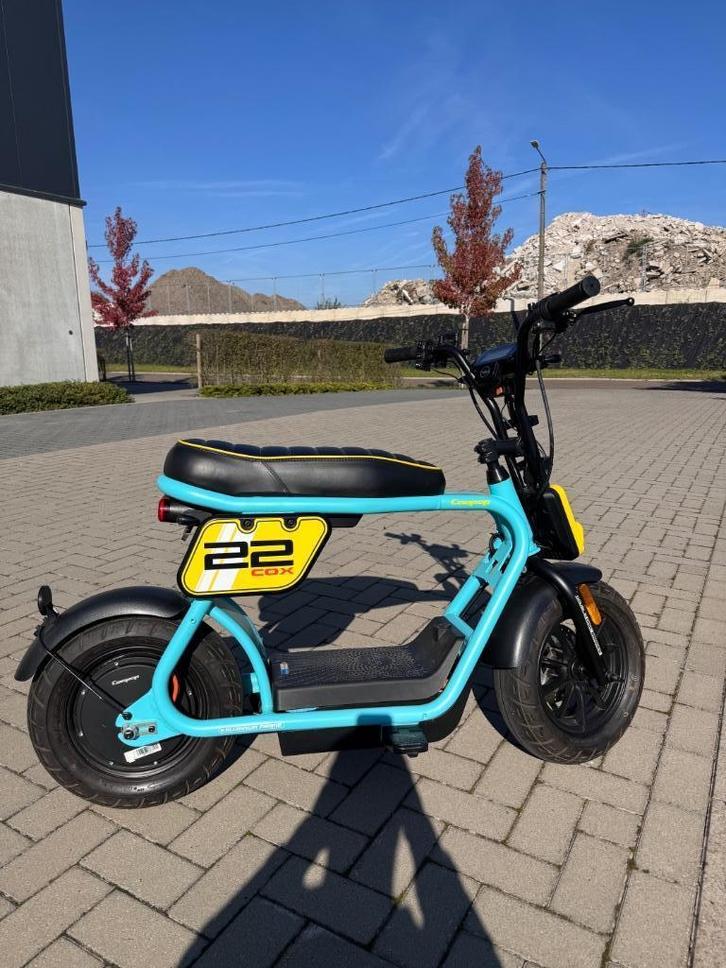 Coopop elektrische scooter, Fietsen en Brommers, Brommers | Overige merken, Zo goed als nieuw, Klasse B (45 km/u), Ophalen of Verzenden