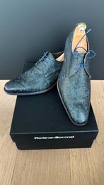 Floris van Bommel blauw zwarte herenschoen, Blauw, Floris van Bommel, Ophalen of Verzenden, Zo goed als nieuw