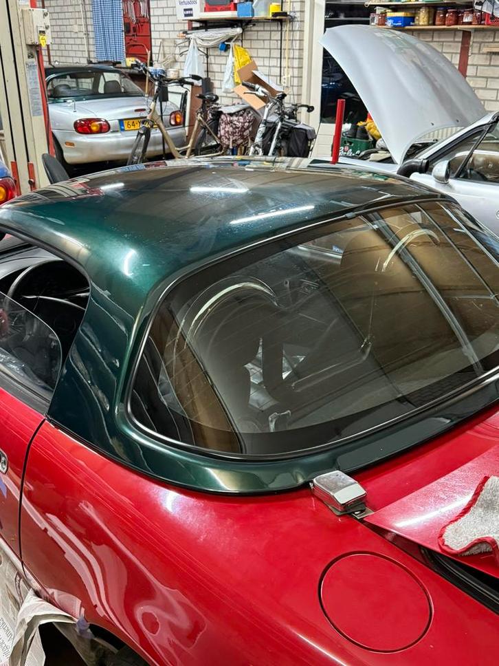 Mazda MX-5 Hardtop Donkergroen | NETTE STAAT, Auto-onderdelen, Carrosserie, Mazda, Voor, Ophalen of Verzenden