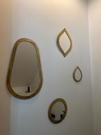 Gouden spiegels van Marrakech, Maison & Meubles, Accessoires pour la Maison | Miroirs, Enlèvement ou Envoi