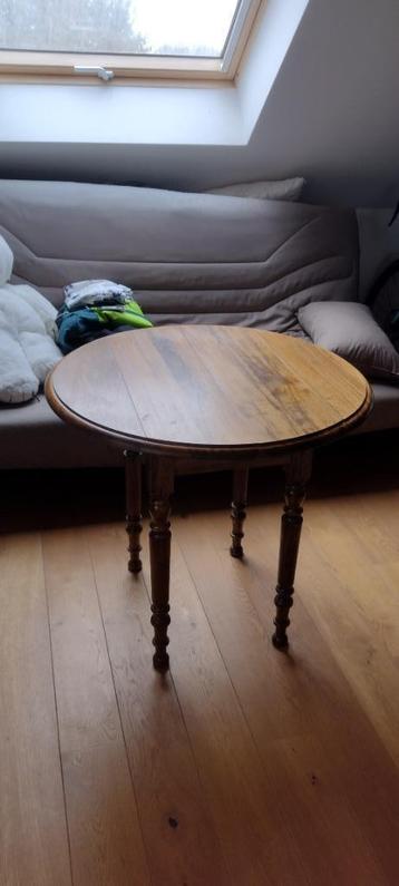 Ronde/ovalen houten tafel - uitschuifbaar beschikbaar voor biedingen