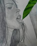 Megan Fox portret A3, Ophalen of Verzenden