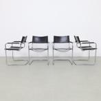 4x Tubular Frame Bauhaus Chair MG5 by Matteo Grassi, Maison & Meubles, Chaises, Utilisé, Enlèvement ou Envoi