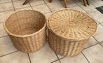 2 grote rieten manden, Huis en Inrichting, Woonaccessoires | Overige, Ophalen