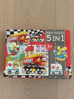 Kinderpuzzel 5 in 1, Ophalen of Verzenden, Minder dan 10 stukjes, Gebruikt, 2 tot 4 jaar
