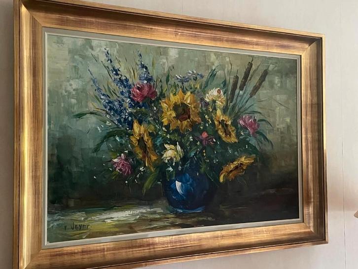 Schilderij P. Veydt, Antiek en Kunst, Kunst | Schilderijen | Klassiek, Ophalen