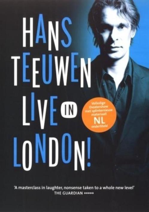 Hans Teeuwen - Live in London!, CD & DVD, DVD | Cabaret & Sketchs, Comme neuf, Stand-up ou Spectacle de théâtre, À partir de 16 ans