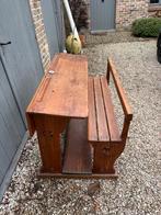 Vintage retro schoolbureau, Enlèvement, Utilisé, Bureau