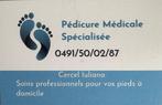 Pédicure médical Gembloux, Enlèvement ou Envoi, Comme neuf, Autres types