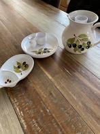 Spaans driedelig servies, Huis en Inrichting, Keuken | Servies, Ophalen, Gebruikt, Schaal of Schalen, Overige stijlen