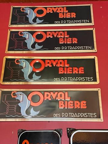 ORVAL 5 plaques en tôle différentes, Enlèvement ou Envoi, Neuf, Autres types