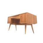 Groot vintage vrijstaand bureau jaren '60 '70 design retro, Huis en Inrichting, Tafels | Bijzettafels, Verzenden