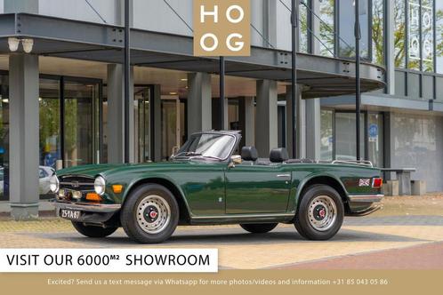 Triumph TR6 2.5 with injection, Autos, Oldtimers & Ancêtres, Entreprise, Achat, Toit ouvrant, Triumph, Essence, Cabriolet, 2 portes