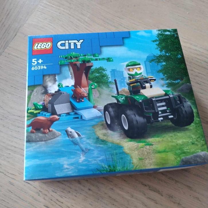 94 Lego 60394 ATV and Otter Habitat, Kinderen en Baby's, Speelgoed | Duplo en Lego, Nieuw, Lego, Complete set, Ophalen