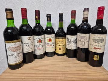 8x Médoc Bordeaux (10€/fles) beschikbaar voor biedingen