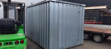 demontabele snelbouw container galvanisé 3x 2 m beschikbaar voor biedingen