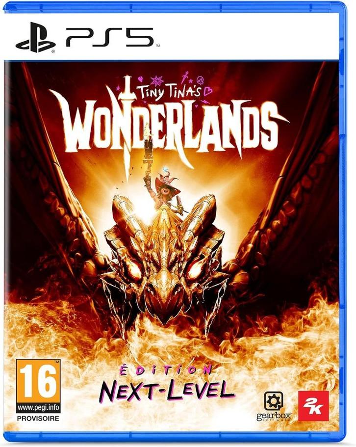 Neuf - Tiny Tina's Wonderlands Next Level Edition PS5, Games en Spelcomputers, Games | Sony PlayStation 5, Nieuw, Ophalen of Verzenden