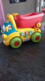 Camion avec benne parlant français ou nederland avec bruitag, Enfants & Bébés, Jouets | Fisher-Price, Enlèvement, Utilisé