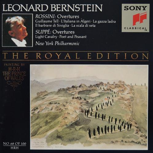 Ouverturen/Rossini & Suppé - New York Phil/ Bernstein - SONY, Cd's en Dvd's, Cd's | Klassiek, Zo goed als nieuw, Orkest of Ballet
