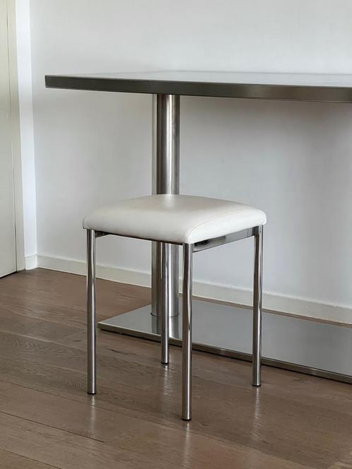 Vintage bauhaus chroom krukje, Huis en Inrichting, Krukjes, Zo goed als nieuw, Ophalen