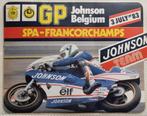 Vintage sticker Spa - Gp Francorchamps 1983, Enlèvement ou Envoi, Comme neuf, Voiture ou Moto