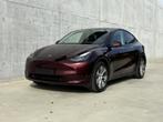 Tesla  Model Y SR+ Premium 19" Pano Cherry red btw recup, Auto's, Automaat, Achterwielaandrijving, Leder, 5 zetels