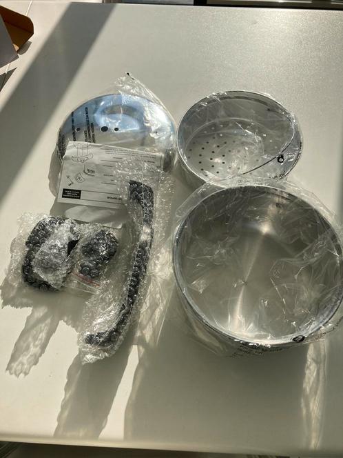 Stoompot (NIEUW!), Huis en Inrichting, Keuken | Potten en Pannen, Nieuw, Overige typen, Inox, Ophalen of Verzenden