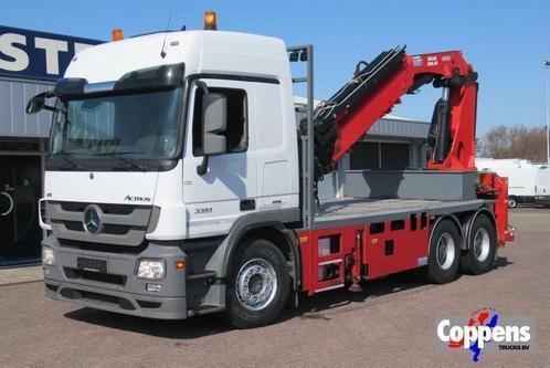 Mercedes-Benz Actros 3351 3351 6x4 16 Liter V-8 Engine, Autos, Camions, Entreprise, ABS, Air conditionné, Cruise Control, Rétroviseurs électriques