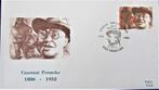 FDC - SCHRIJVERS- DICHTERS- CONSTANT PERMEKE, Postzegels en Munten, Overige thema's, Ophalen of Verzenden, Gestempeld