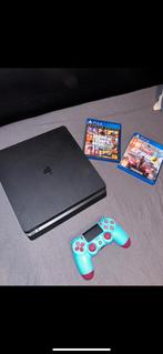 Playstation 4, Games en Spelcomputers, Spelcomputers | Sony PlayStation 4, Ophalen, Zo goed als nieuw, Met 1 controller, Slim