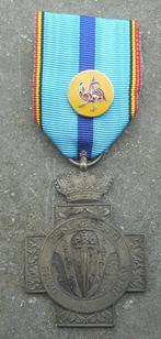 FNVG - CROIX DE LA RECONNAISSANCE DE 2EME CLASSE - ARGENT, Verzenden, Landmacht, Lintje, Medaille of Wings