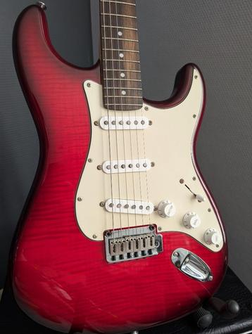 Squier Standard Strat met upgrades