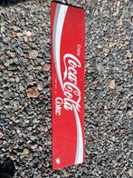 Coca cola plaat (90cm op 20cm) - doe een leuk bod, Ophalen of Verzenden, Zo goed als nieuw
