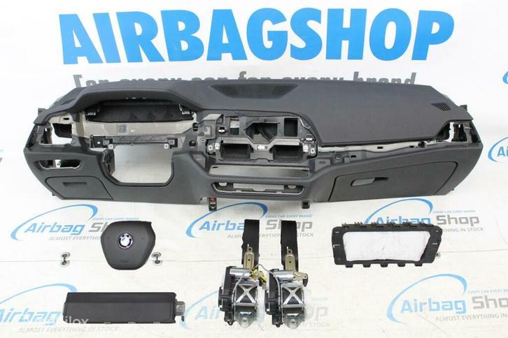 Airbag kit Tableau de bord HUD bleu couture BMW 3 serie G20, Auto-onderdelen, Dashboard en Schakelaars, Gebruikt, Ophalen of Verzenden