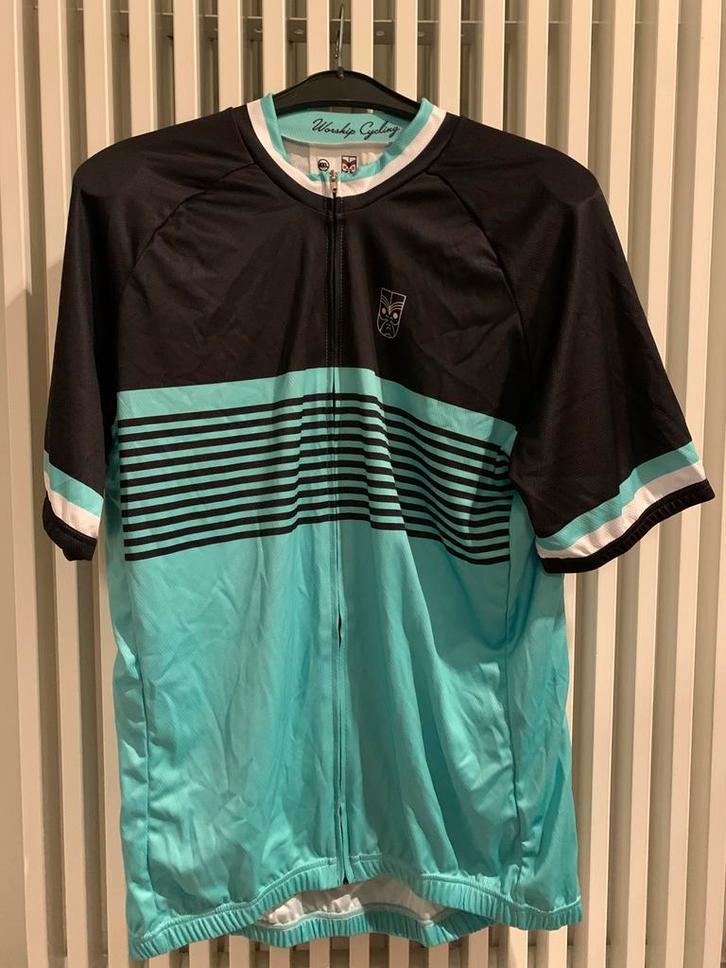 Fiets T-shirt heren verschillende maten beschikbaar, Kleding | Heren, Sportkleding, Zo goed als nieuw, Hardlopen of Fietsen, Zwart