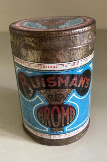 Vintage blik Buisman's Aroma koffiestroop beschikbaar voor biedingen