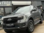 Ford Ranger 3.0D 4WD WILDTRAK CAM360° DISTRO NAVI FULL OP., Autos, Cuir, Argent ou Gris, Achat, Entreprise
