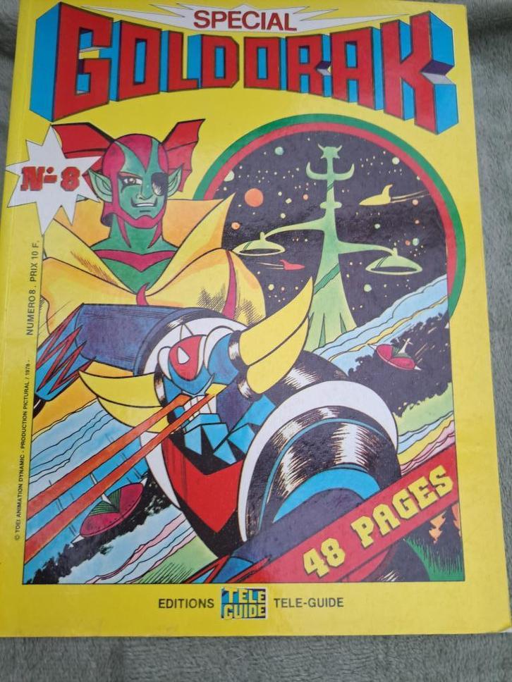 GOLDORAK VINTAGE SPECIAL NR. 8 TELEGIDS TOEI 1978 A2, Boeken, Stripverhalen, Gelezen, Eén stripboek, Ophalen of Verzenden