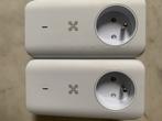 2 Proximus PLC-aansluitingen te koop, WIFI en bekabeld, Computers en Software, Ophalen of Verzenden, Zo goed als nieuw