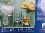 24-delig geblazen kristal glasservies Bormioli, Nieuw, Kristal, Glas of Glazen, Ophalen