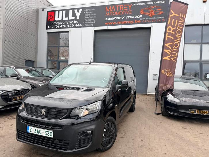 Peugeot Partner Asphalt, Auto's, Peugeot, Bedrijf, Te koop, Partner, Radio, Diesel, Euro 6, Overige carrosserie, 5 deurs, Handgeschakeld