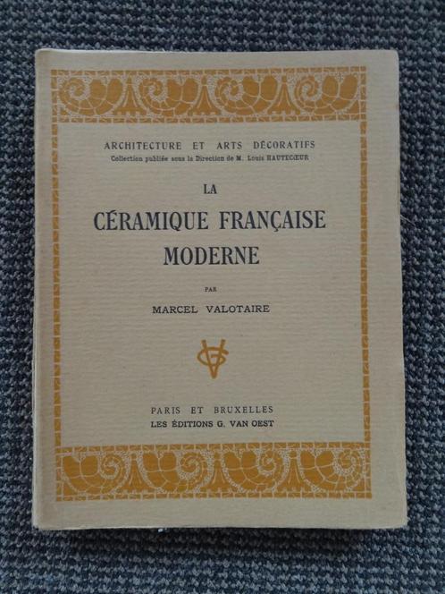 Céramique Française Moderne,Marcel Valotaire,1930, 32 platen, Boeken, Kunst en Cultuur | Beeldend, Gelezen, Verzenden