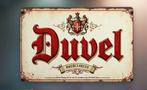 Metalen reclamebord Duvel, Verzamelen, Biermerken, Ophalen of Verzenden, Nieuw, Reclamebord, Plaat of Schild, Duvel