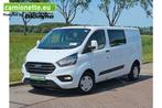 Ford Transit Custom 300 2.0 TDCI L2H1 Trend DC (bj 2019), Voorwielaandrijving, 105 pk, Gebruikt, Euro 6