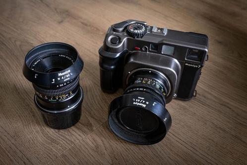 Mamiya 7+ lenzen, Audio, Tv en Foto, Fotocamera's Analoog, Gebruikt, Overige Merken, Ophalen