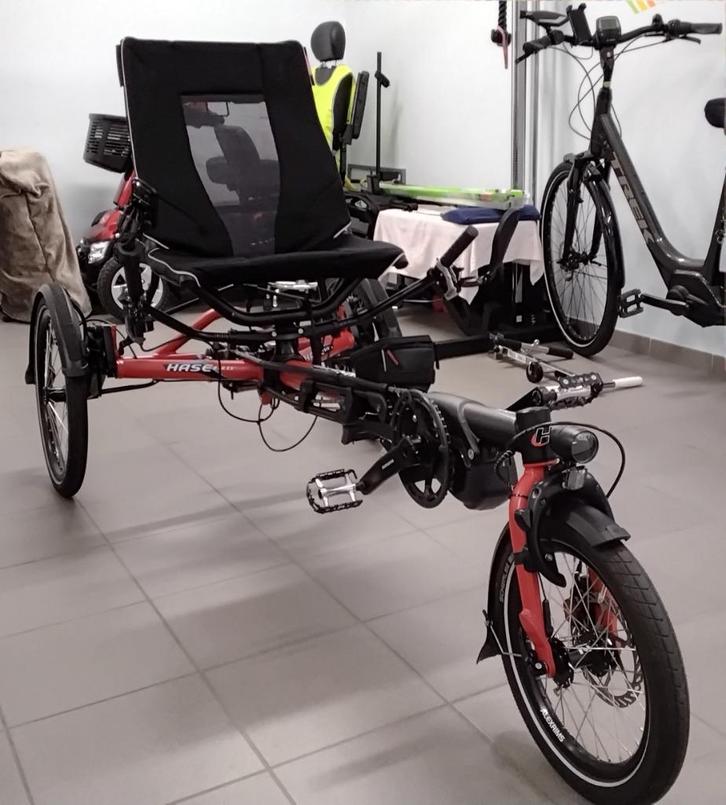 Hase lepus orthopedische driewieler  topoccassie, Fietsen en Brommers, Fietsen | Driewielers, Zo goed als nieuw, Verstelbare zitting