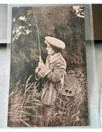 Oude postkaart Silverette The lady Angler 6533. London 1928, Ophalen of Verzenden, 1920 tot 1940, Gelopen, Engeland