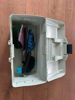 Poetsbak met 6 borstels inbegrepen, Enlèvement, Comme neuf