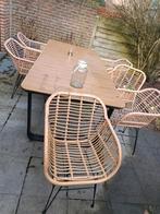 6 robuuste en comfortabele buiten stoelen, Ophalen of Verzenden